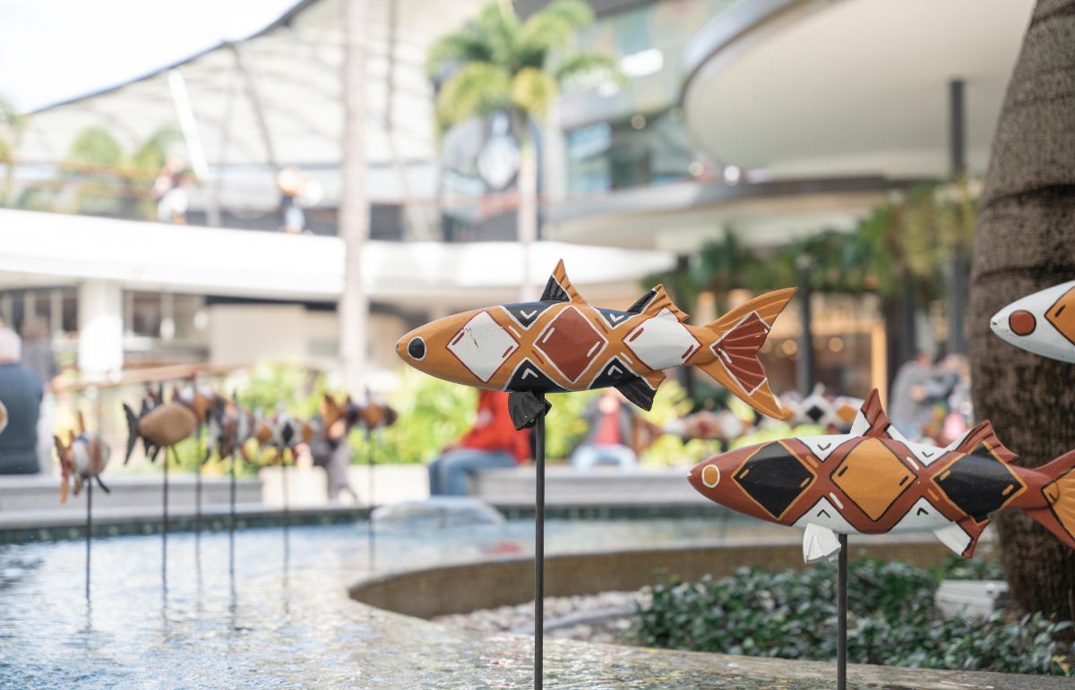 Mullet Fish Art Sculptures