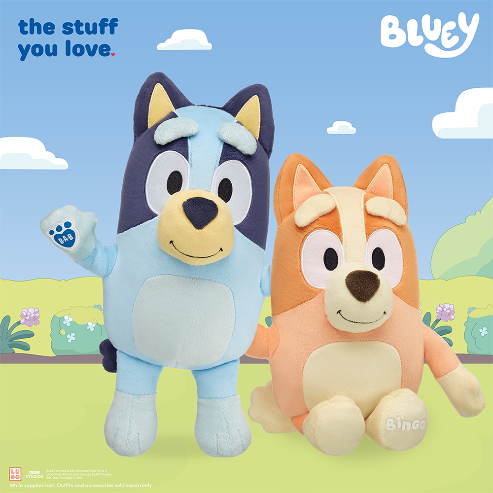 Build-A-Bear Workshop: Meet Our NEW Bluey Collection