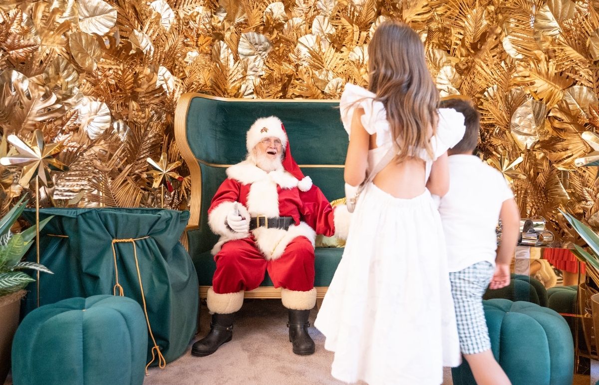 Sensitive Santa at Pacific Fair