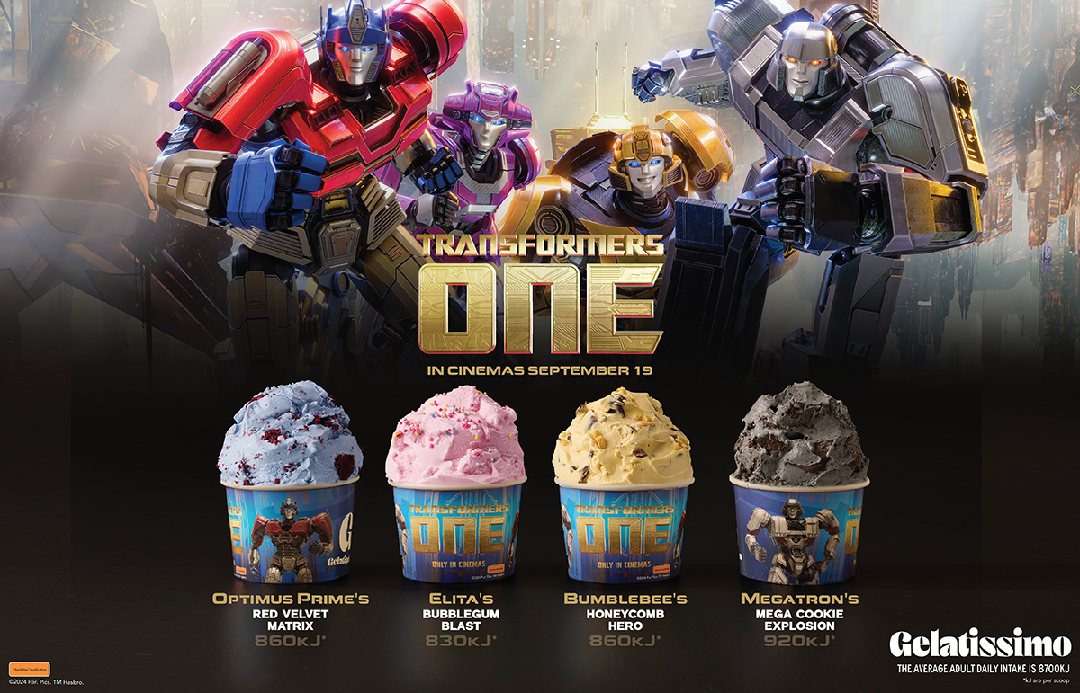 Transformers One Gelatissimo Limited Edition Flavours