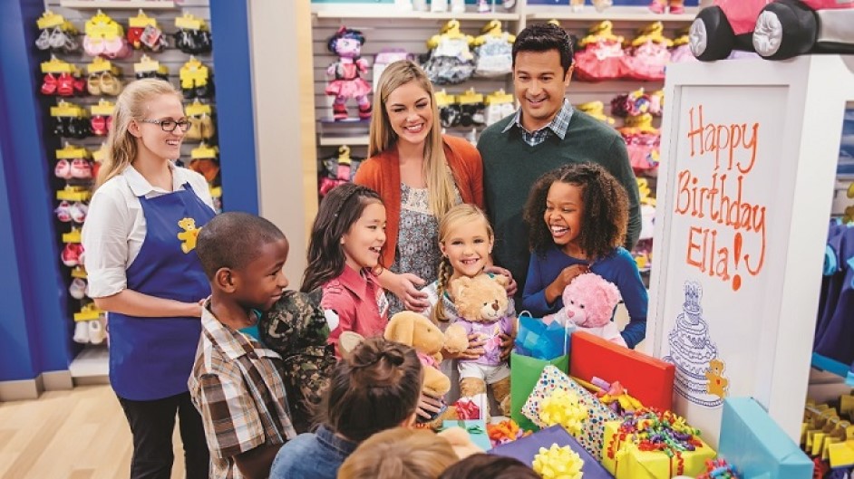 Build-A-Bear Party at Pacific Fair