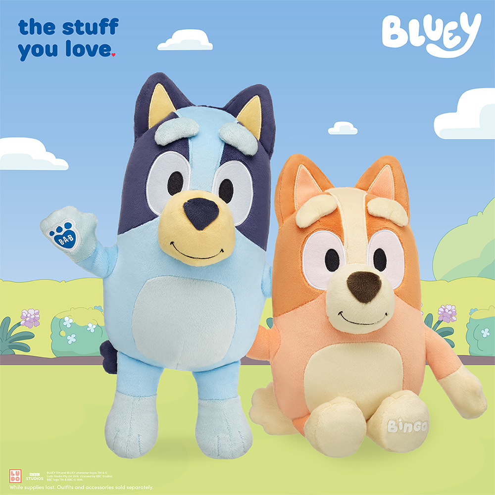 Build-A-Bear: Bluey and Bingo Are Back!  